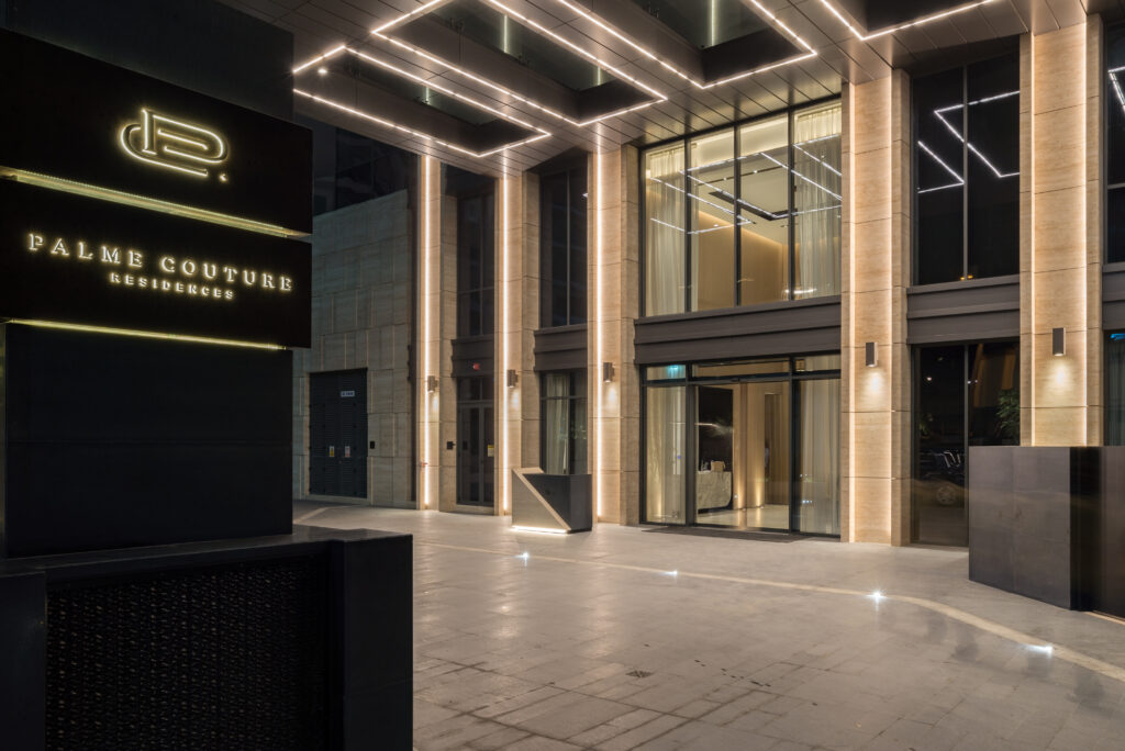 3 – Exterior View of Palme Couture